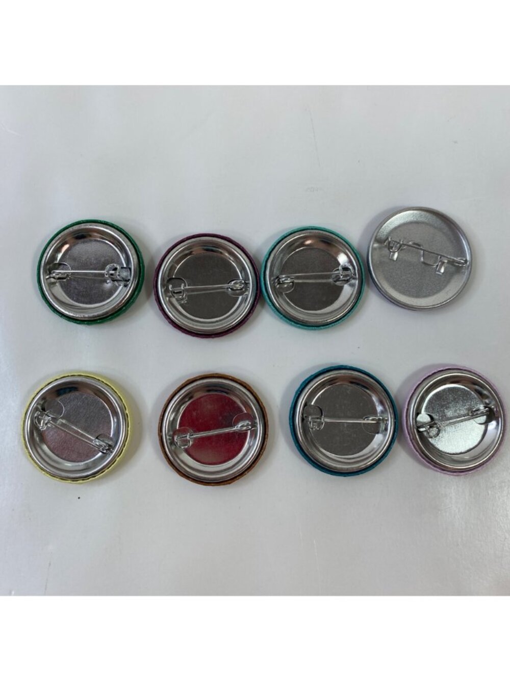 Set Of 8 Colorful eBay Pinback Buttons & Badges eBayana - Picture 2 of 7